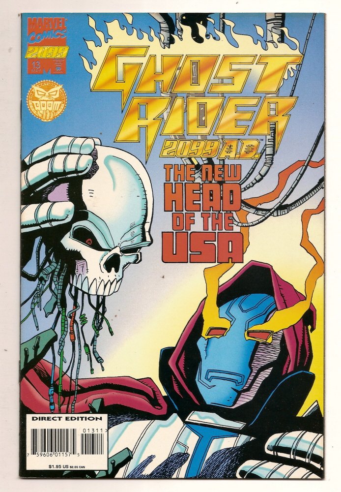 GHOST RIDER 2099 #13 May 1995 Marvel Comics
