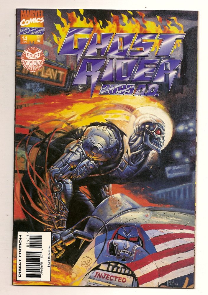 GHOST RIDER 2099 #14 Jun 1995 Marvel Comics
