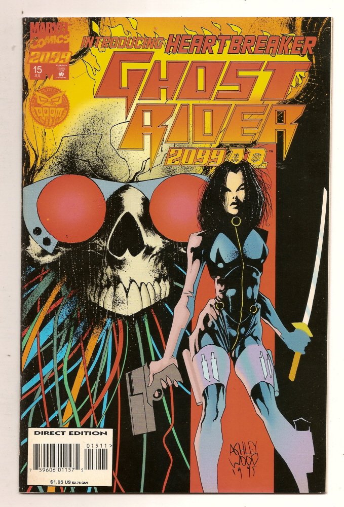 GHOST RIDER 2099 #15 July 1995 Marvel Comics