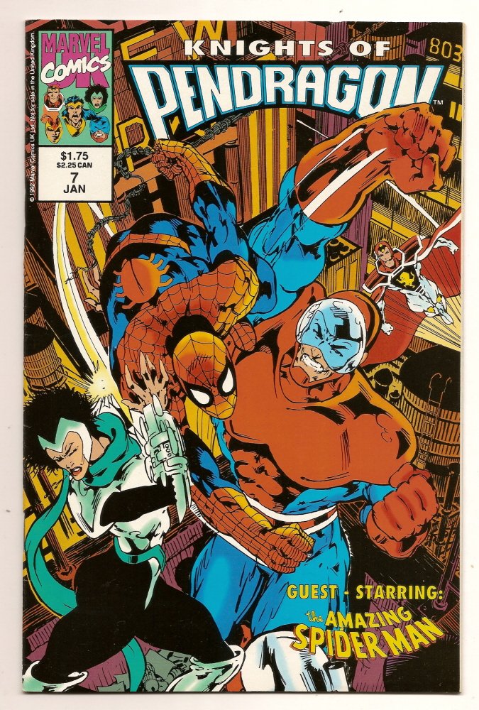 Knights of Pendragon #4 Oct 1992 Marvel Comics