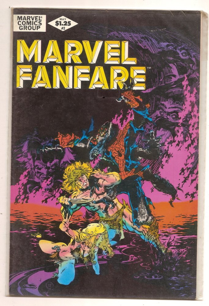 Marvel Fanfare #2 May 1982 Marvel Comics