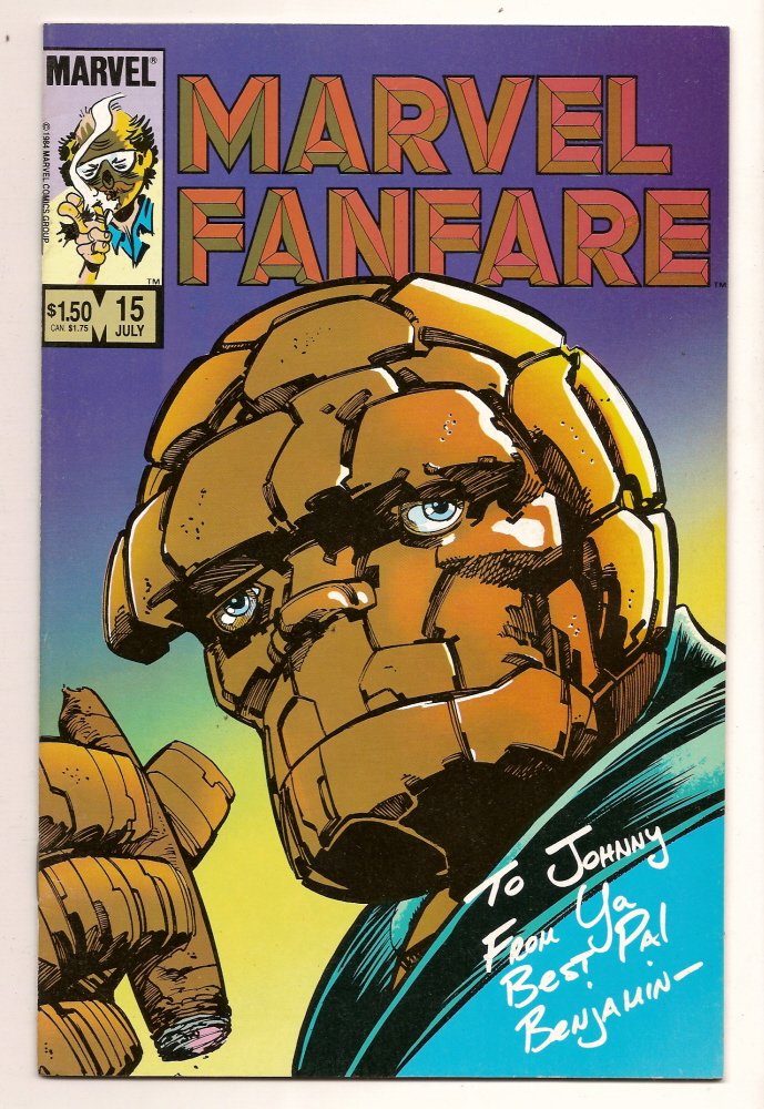 Marvel Fanfare #15 July 1984 Marvel Comics
