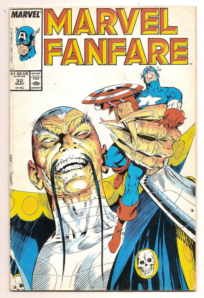 Marvel Fanfare #32 May 1987 Marvel Comics