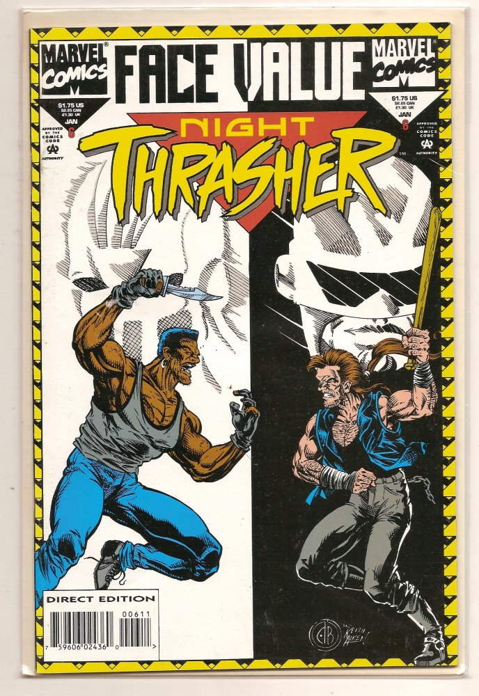 Night Thrasher #6 Jan 1994 Marvel Comics