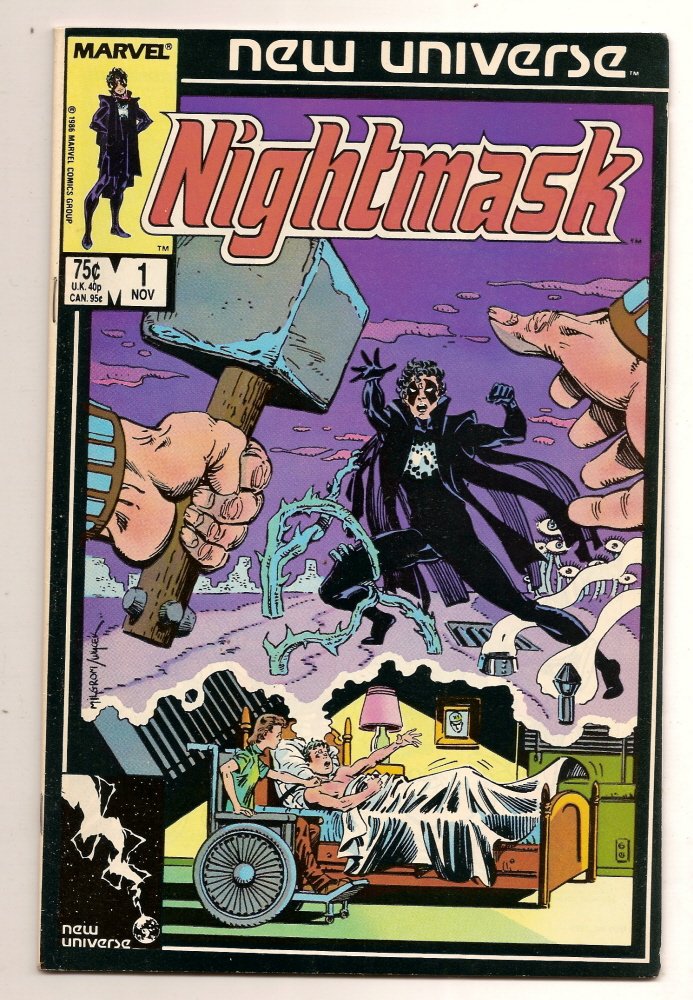 Nightmask #1 Nov 1986 Marvel Comics