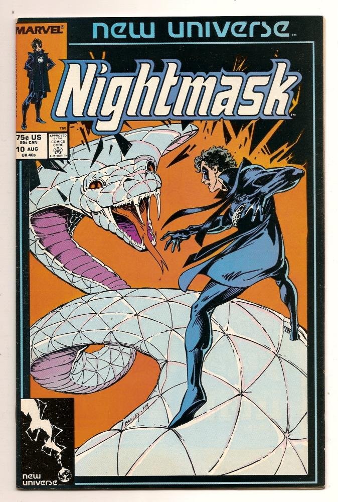 Nightmask #10 Aug 1987 Marvel Comics
