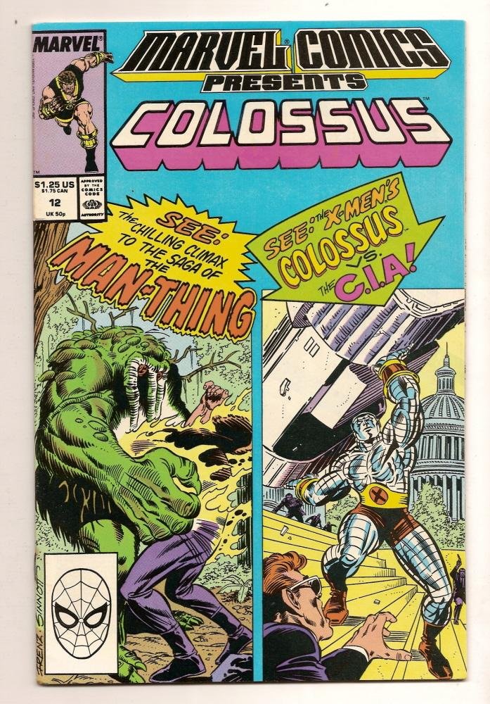 Marvel Comics Presents Colossus #12 Feb 1989