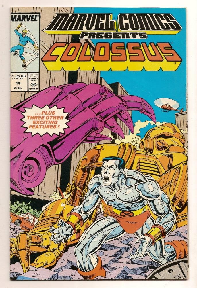 Marvel Comics Presents Colossus #14 April 1989