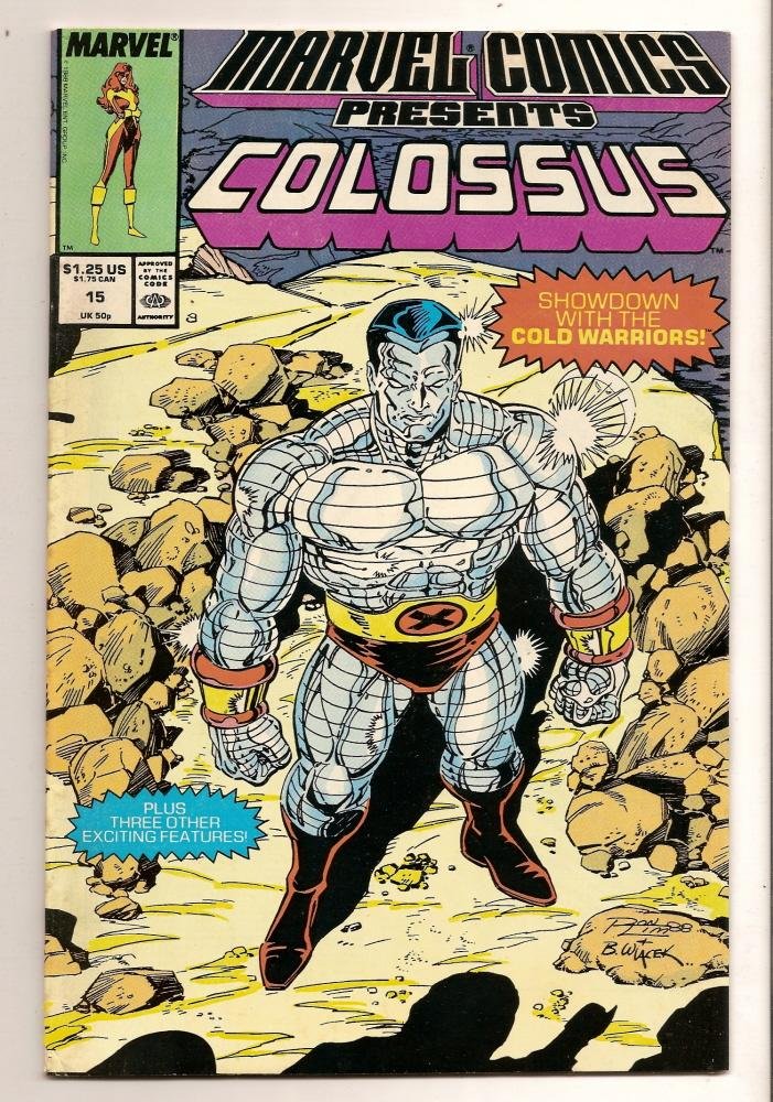 Marvel Comics Presents Colossus #15 May 1989