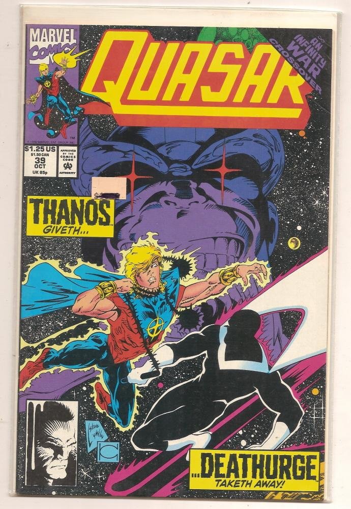 QUASAR #39 - October 1992 Marvel Comics