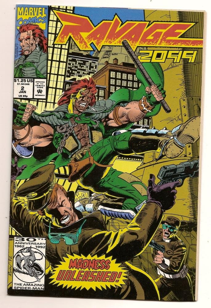 Ravage 2099 #2 - Jan, 93 Marvel Comics