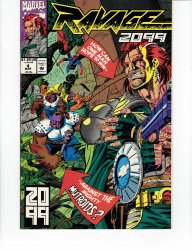 Ravage 2099 #4 - Mar, 93 Marvel Comics