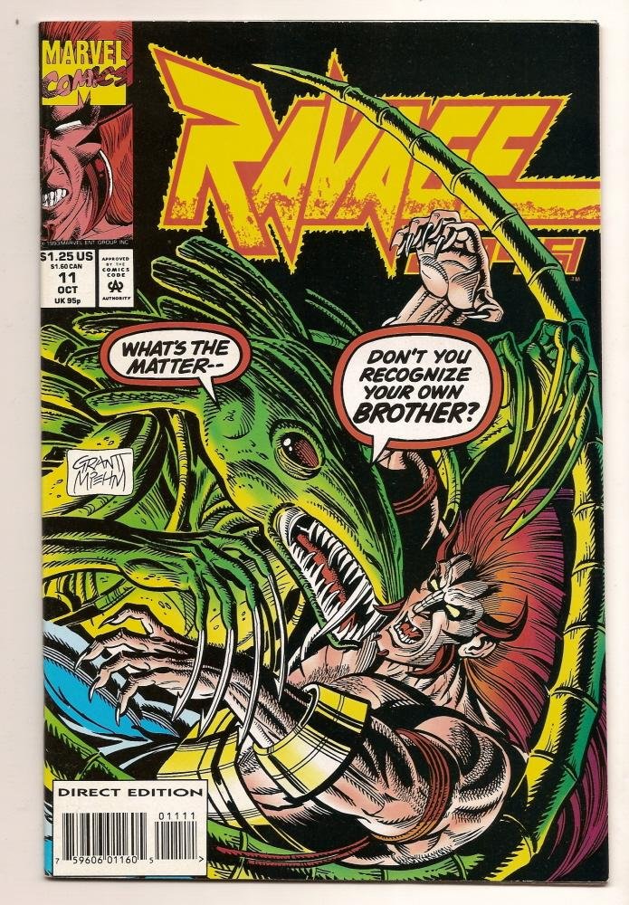 Ravage 2099 #11 - Oct, 93 Marvel Comics
