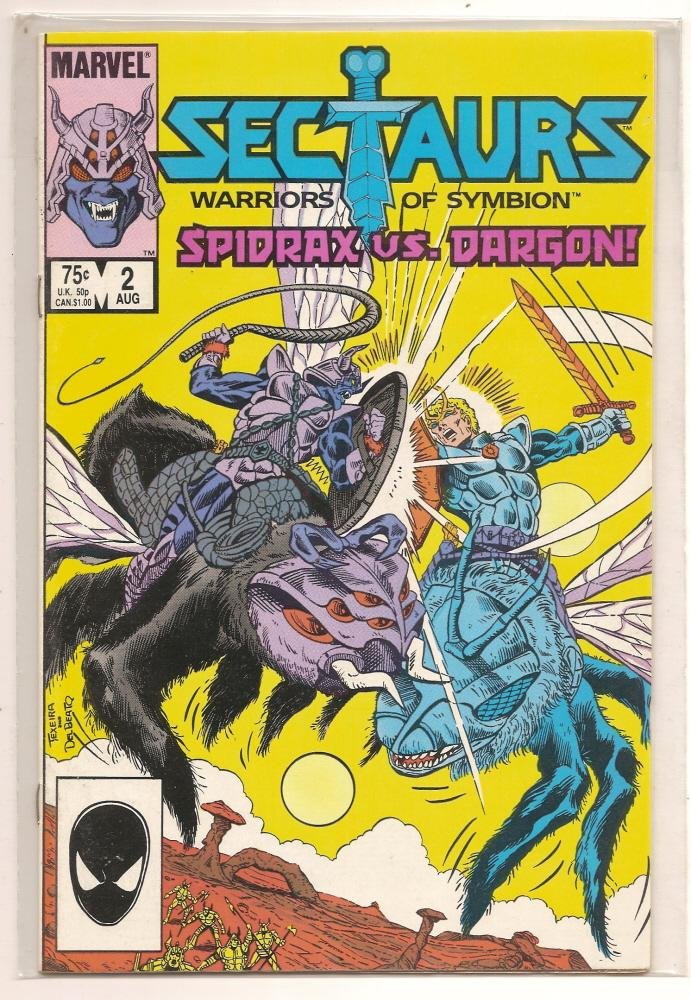Sectaurs Warriors of Symbion #2 August 1985 Marvel Comics