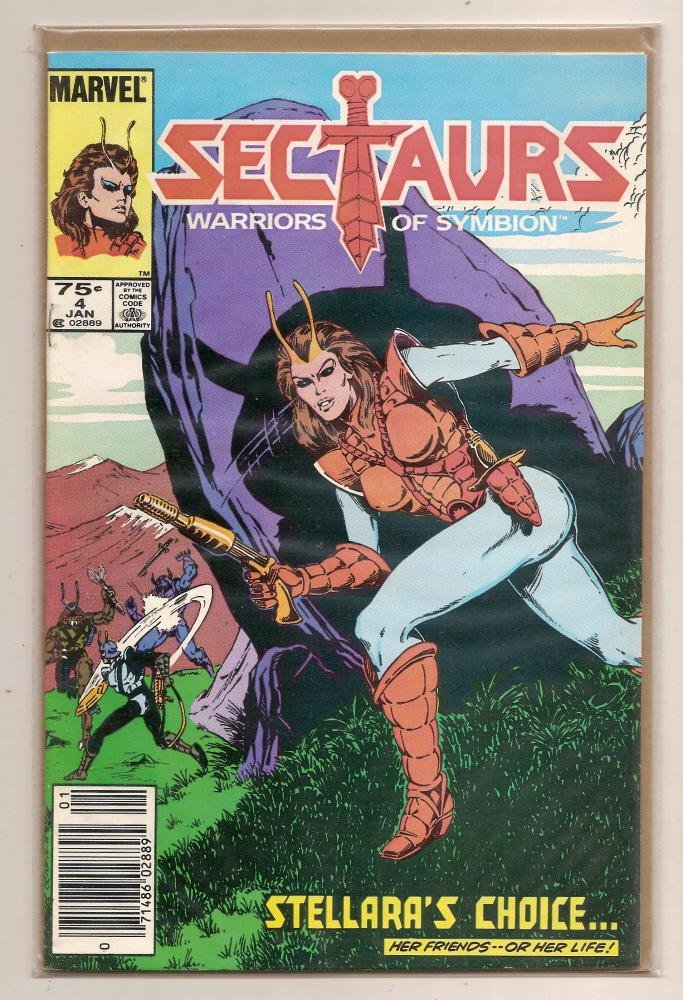 Sectaurs Warriors of Symbion #4 Jan 1985 Marvel Comics
