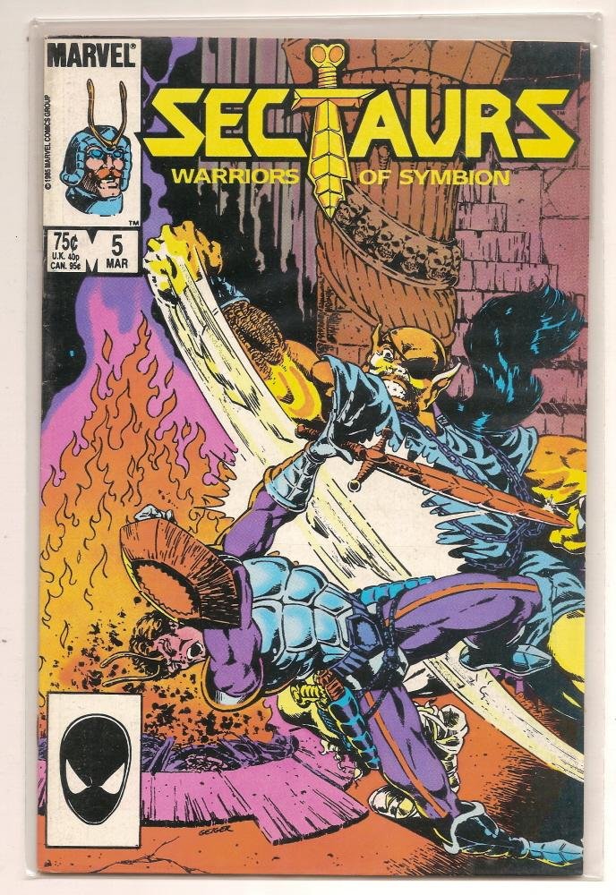 Sectaurs Warriors of Symbion #5 March 1985 Marvel Comics