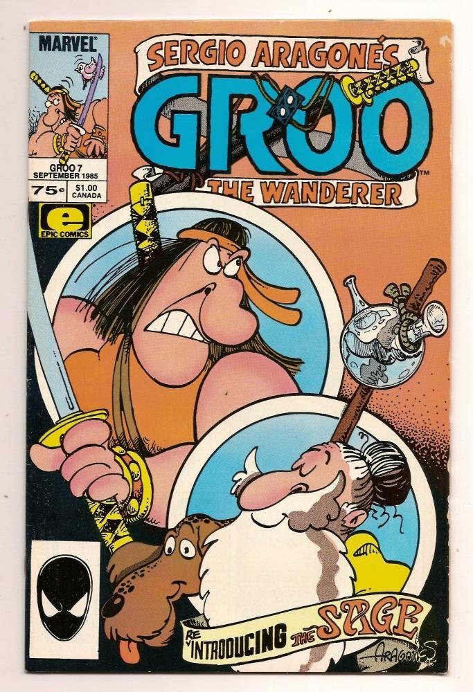 Marvel Comics Sergio Aragons Groo Wanderer #7 Sept 1985 Marvel Comics