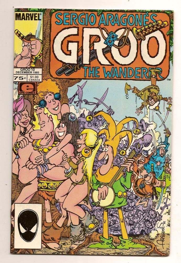 Marvel Comics Sergio Aragons Groo Wanderer #10 Dec 1985 Marvel Comics