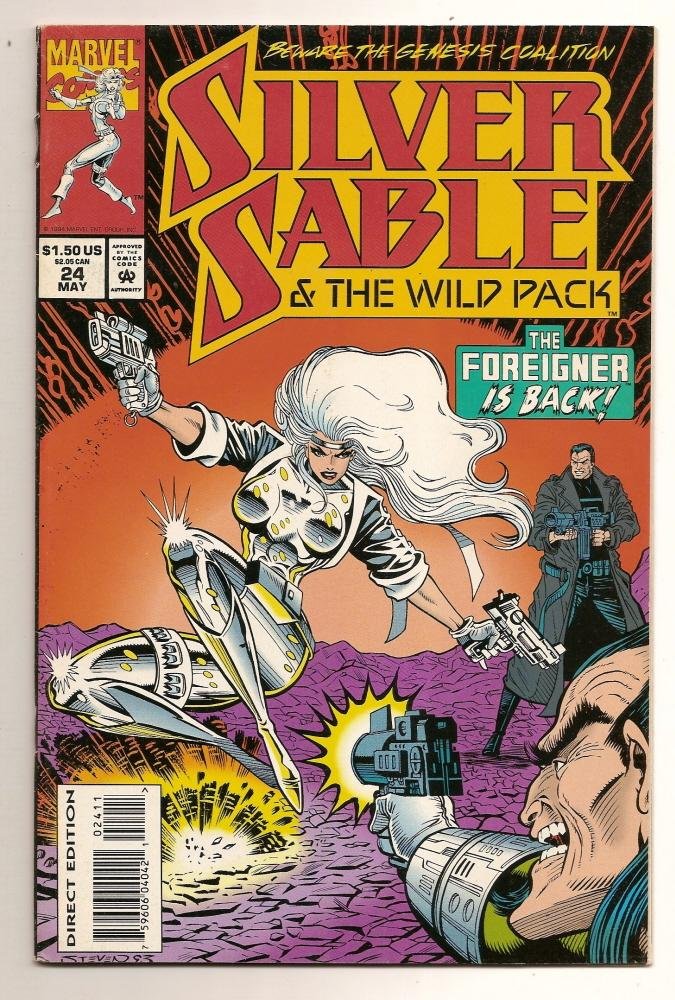 Marvel Comics SILVER SABLE #24 May 1994 Marvel Comics