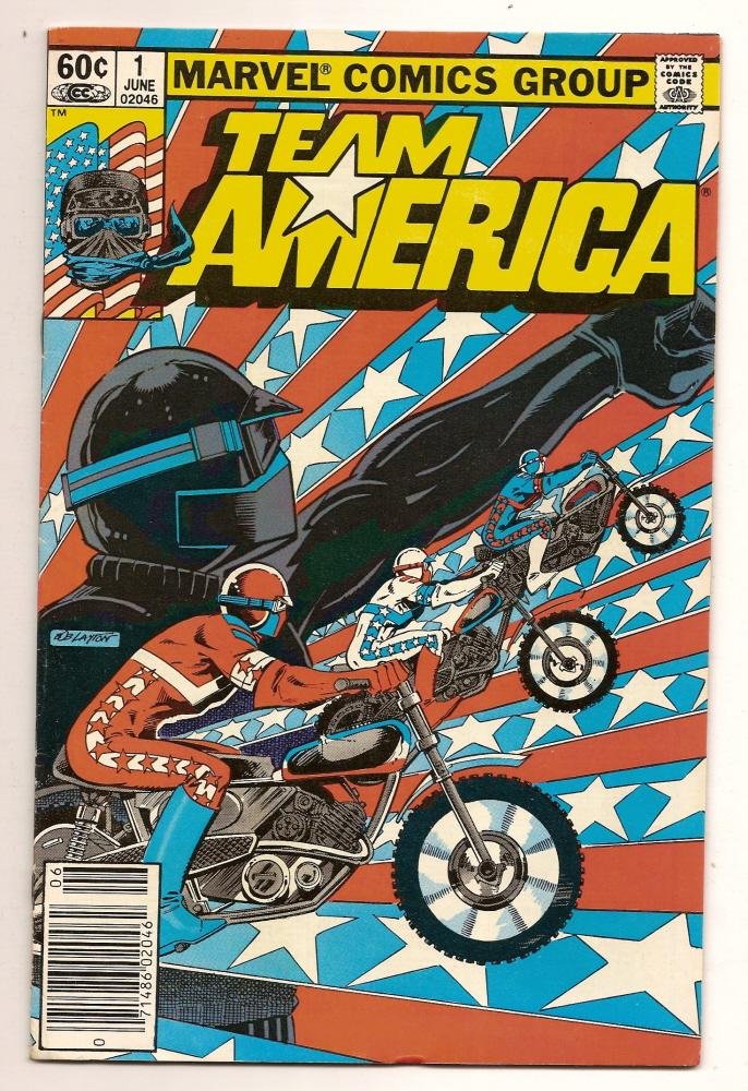 Team America #1 June 1982 Marvel Comics