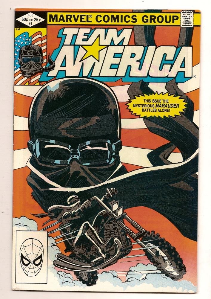 Team America #3 Aug 1982 Marvel Comics
