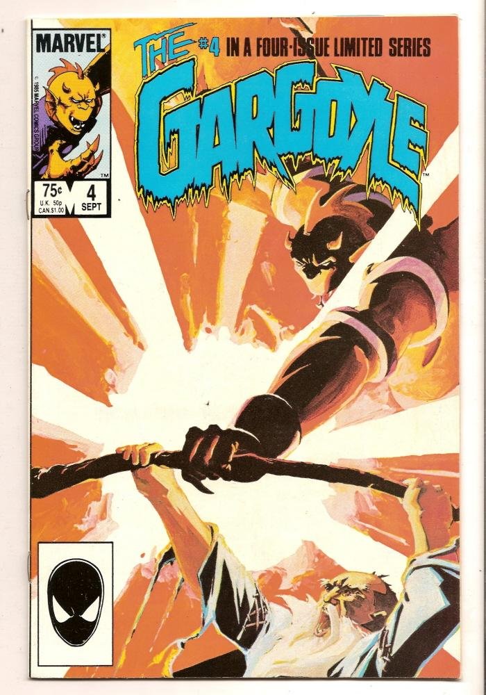 The Gargoyle #4 Sept 1985 Marvel Comics