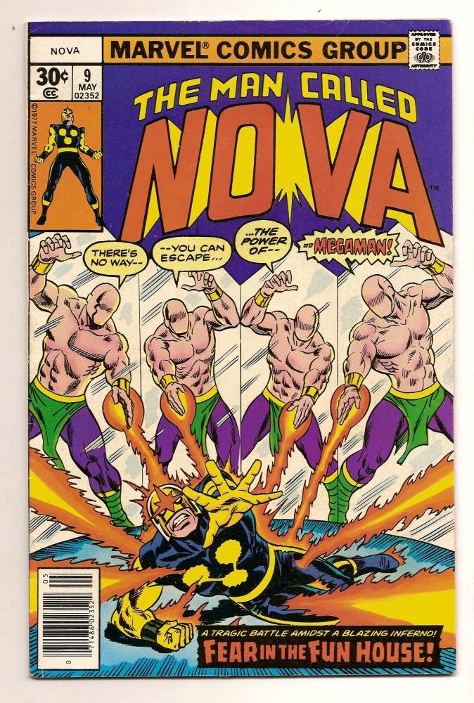 THE MAN CALLED NOVA #9 May 1977 Marvel Comics