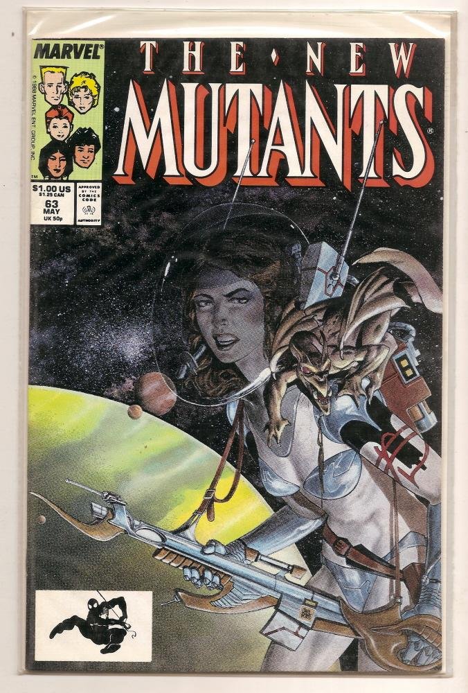 The New Mutants #63 May 1988 Marvel Comics