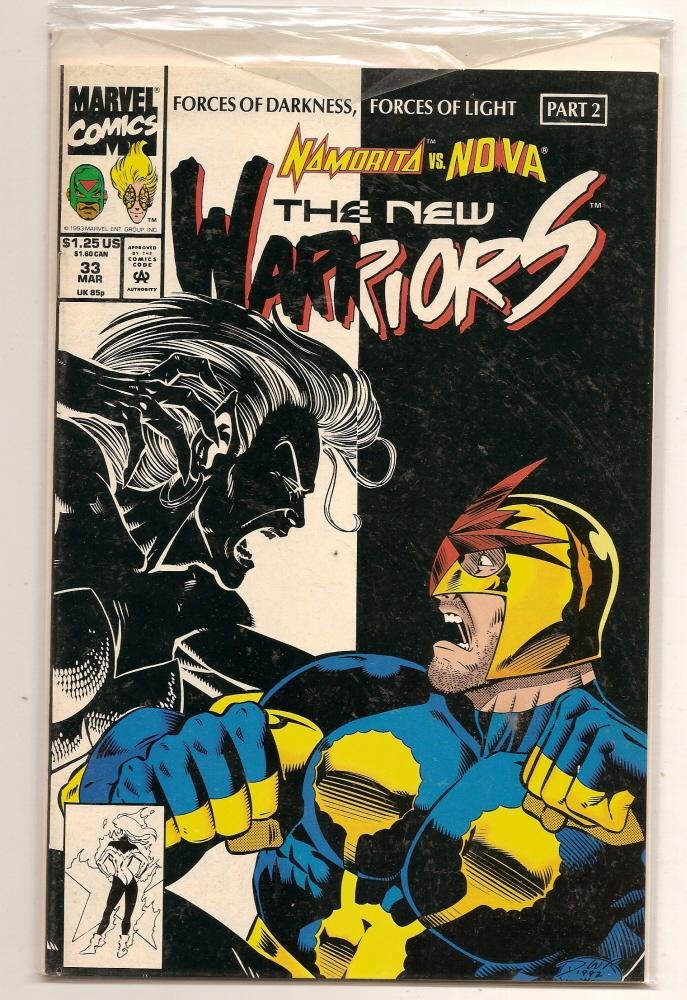 THE NEW WARRIORS #33 March 1993 Marvel Comics