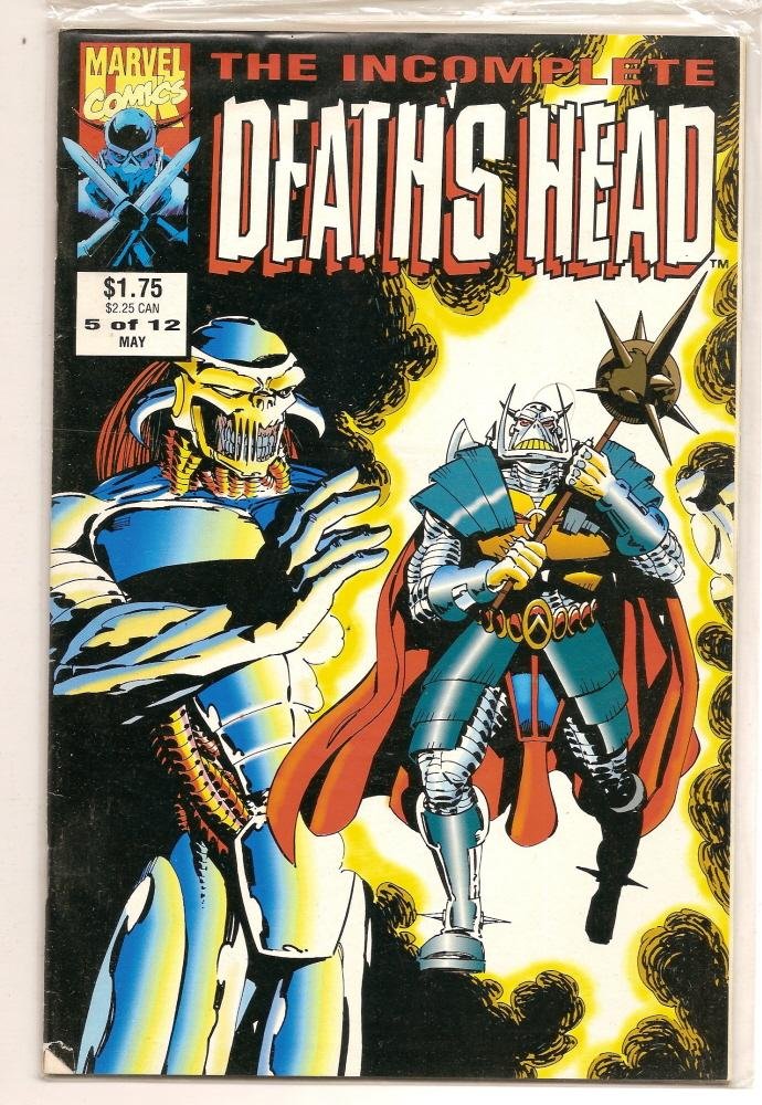 INCOMPLETE DEATH'S HEAD #5 of 12 May 1993 Marvel Comics