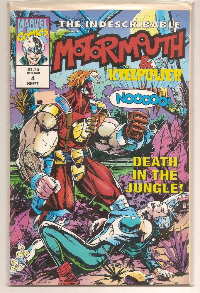 MOTORMOUTH & KILLPOWER #4 Sept 1992 Marvel Comics