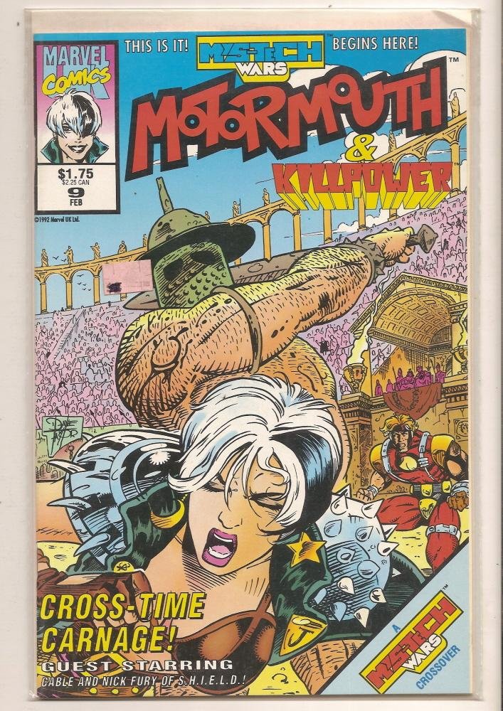 MOTORMOUTH & KILLPOWER #9 Feb 1993 Marvel Comics