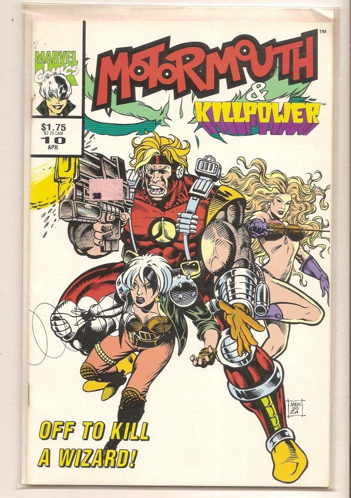 MOTORMOUTH & KILLPOWER #10 April 1993 Marvel Comics
