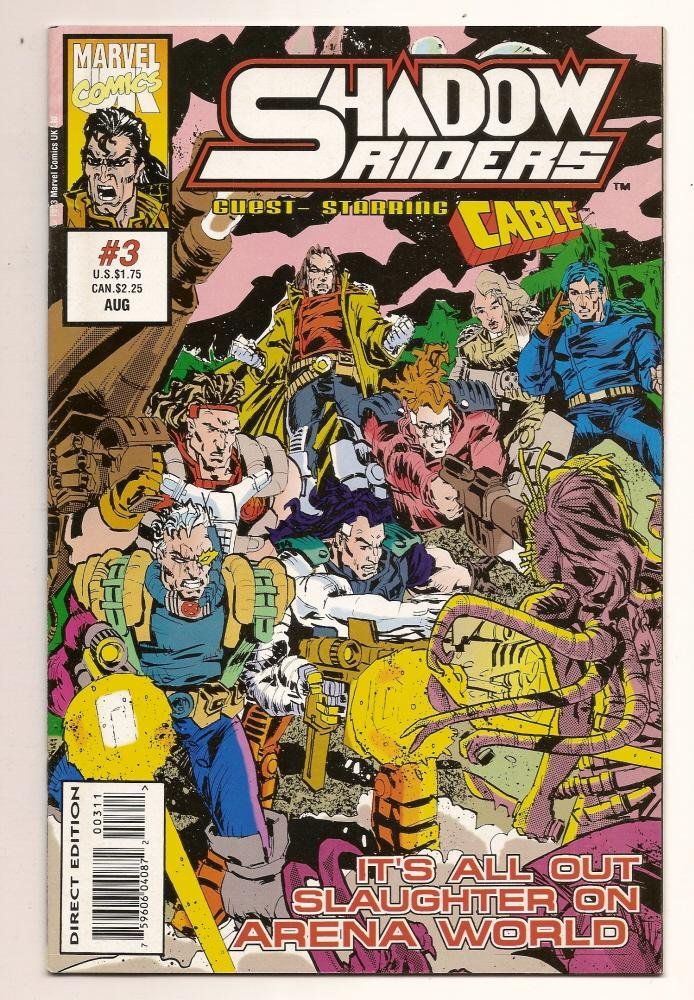 Shadow Riders #3 Aug 1993 Marvel Comics