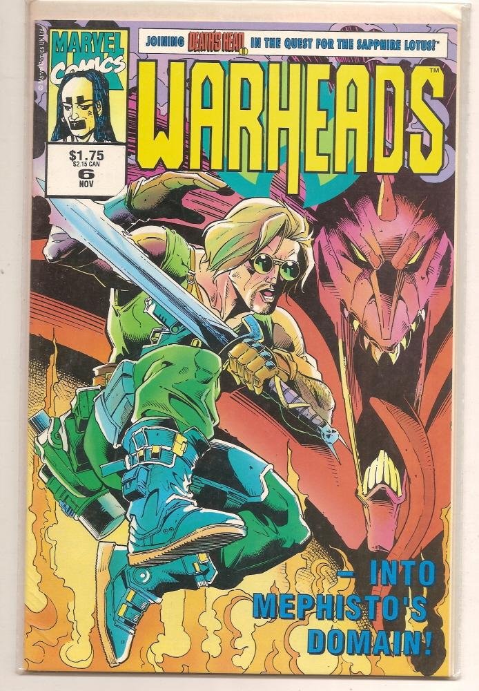 WARHEADS #6 Nov 1992 Marvel Comics