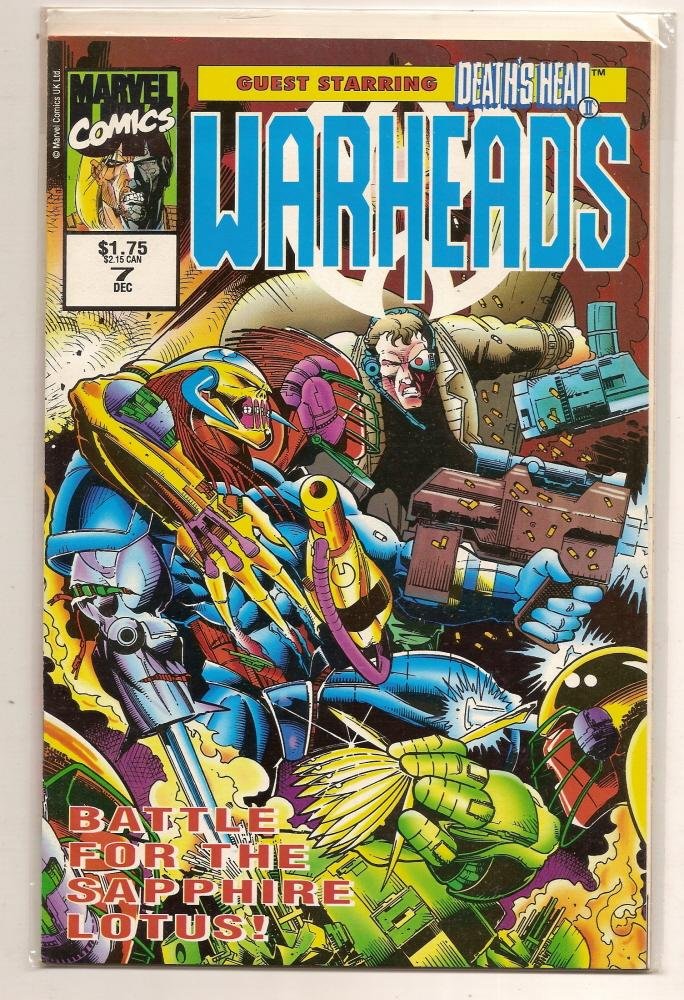 WARHEADS #7 Dec 1992 Marvel Comics