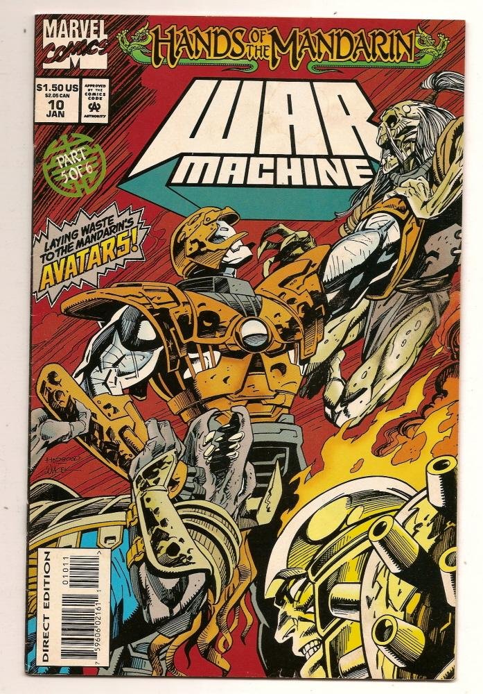War Machine #10  Jan 1995 Marvel Comics