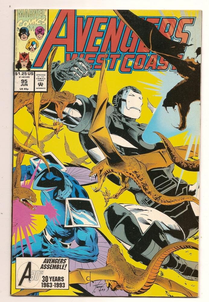 West Coast Avengers #95 jun 1993 Marvel Comics