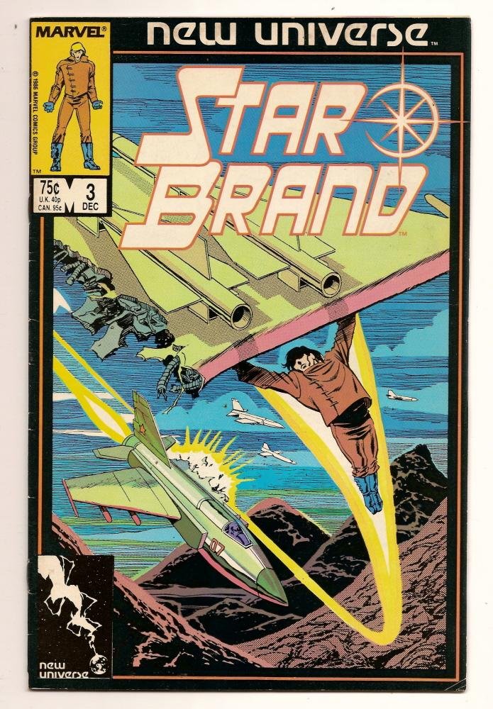 Star Brand- #3 Marvel December 1986 NMT Marvel Comics
