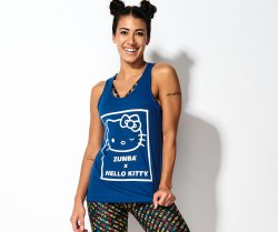 Zumba X Hello Kitty Tank size XS - Seaside Surf Zumba X Hello Kitty Tank size XS - Seaside Surf