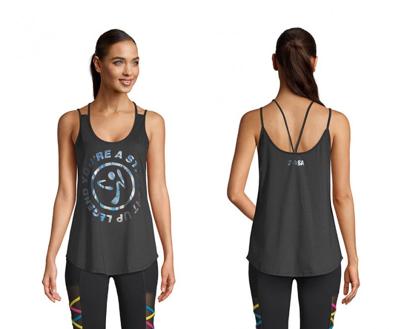 Zumba Legend Tank Top - Bold Black