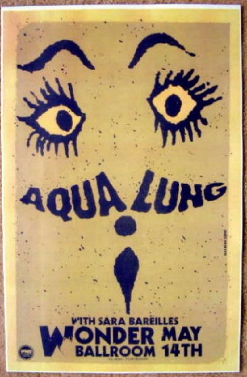 Image 0 of AQUALUNG Matt Hales 2007 Gig POSTER Portland Oregon Concert 