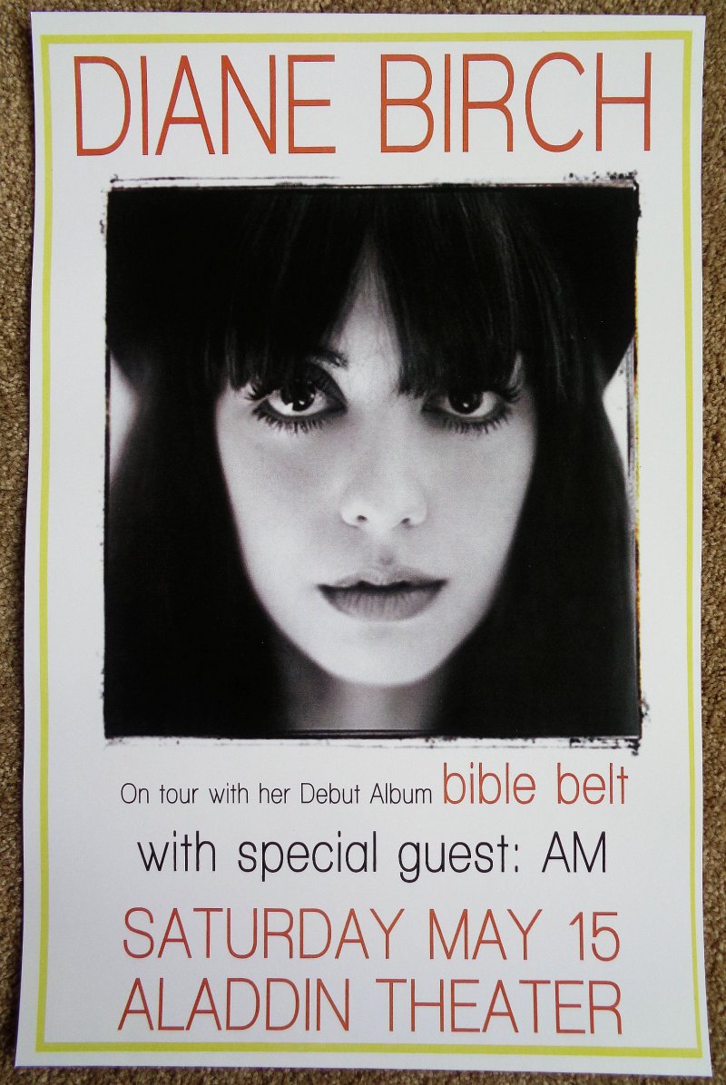 Image 0 of Birch DIANE BIRCH 2010 Gig POSTER Portland Oregon Concert