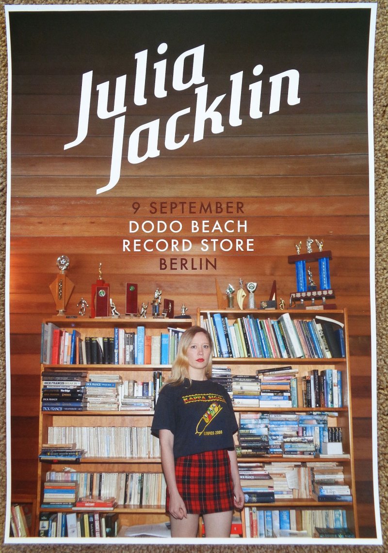 Image 0 of Jacklin JULIA JACKLIN 2016 Gig POSTER Berlin Germany Concert