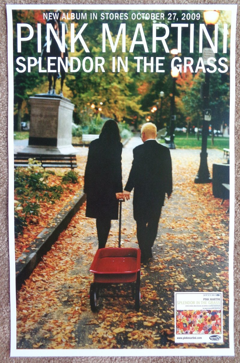 Image 0 of PINK MARTINI POSTER Splendor In The Grass Album 11x17 (Version 1)