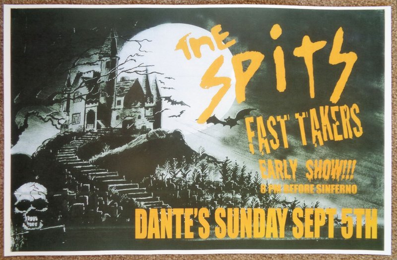 Image 0 of Spits THE SPITS Portland Oregon 2010 Gig Concert POSTER