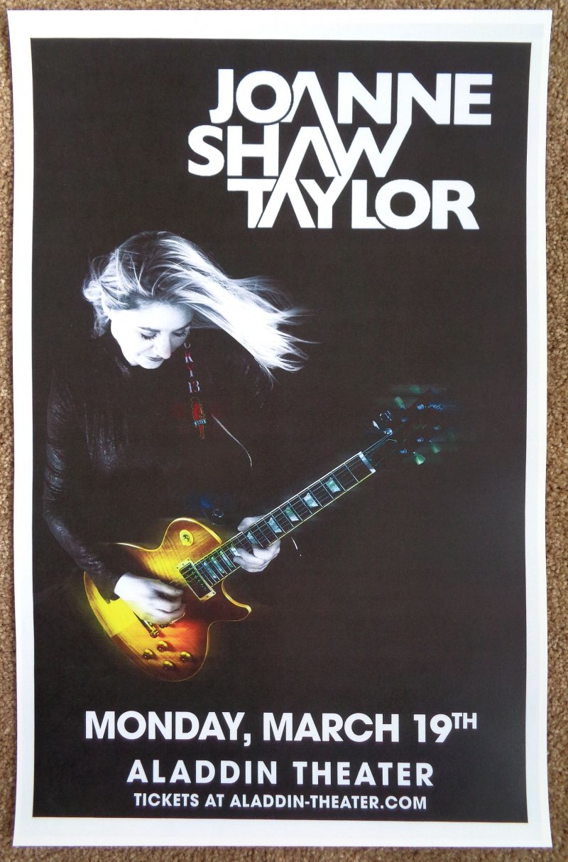 Image 0 of Taylor JOANNE SHAW TAYLOR 2018 Gig POSTER Portland Oregon Concert