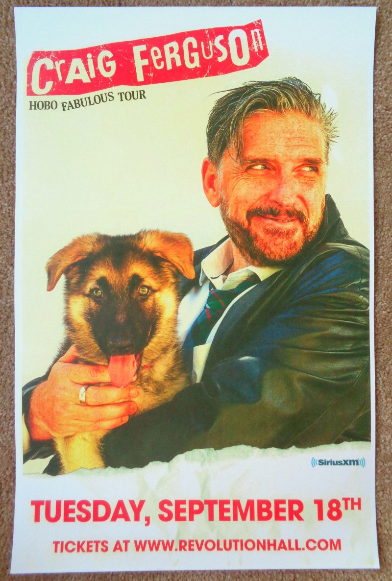 Image 0 of Ferguson CRAIG FERGUSON 2018 POSTER Gig Comedy Portland Oregon 