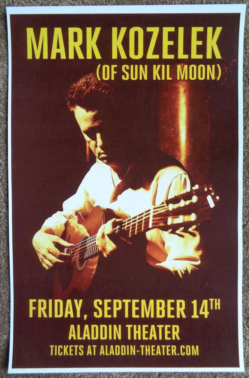 Image 0 of Kozelek MARK KOZELEK of SUN KIL MOON  2018 POSTER Portland Oregon Gig Concert 