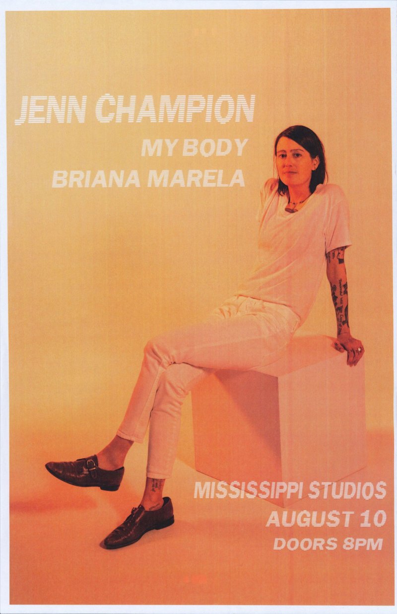 Image 0 of Champion JENN CHAMPION 2018 Gig POSTER Portland Oregon Concert